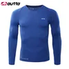 Maglie da ciclismo Top OUTTO Maglia da ciclismo Collant Maniche lunghe Bicicletta Bici da corsa Fitness Bodybuilding Maglia traspirante Strati di base del ciclo Abbigliamento 230828