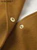 Damesjacks Spring Fashion Dames Bomber Jacket met zakken lange mouw casual contrast jassen jas vintage nieuw in bovenkleding chique tops t230828