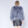 Womens Fur Faux Winter Ostrich Jacket Feather Coat Casual Longsleeved Australia Imported Ladies Nightclub 230828