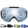 Skibrille 1 5PCS Aldult Doppelschichten Antibeschlag Schnee Snowboardbrille Schneemobilbrille Outdoor-Sport Motorrad 230828