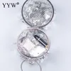 Luxury Sequins Circular Ring Wedding Party Clutch And Purse Fashion Designer Silver Bag Women Small Tote