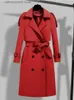 Kopa damski Coats koreańskie solidne kobiety ultra-cienkie płaszcz wiosna/lato nowa ponadwymiarowa elegancka kurtka damska kurtka wiatroodporna T230828