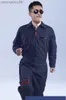 Vêtements de protection Nouvelle combinaison de protection hommes anti-poussière antifouling une pièce réparateur soudage usine travail vêtements de travail salopette unisexe S-5XL HKD230826