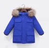 Crianças casacos roupas de bebê casaco jaqueta designer com capuz com emblema fasion grosso quente outwear menina menino meninas outerwear clássico parkas