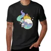 Men's Tank Tops Dreamy Water Potion With Wizard Frog T-Shirt Short Sleeve Tee Oversized T Shirts Men Clothes