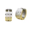 Hoop Huggie 1 Pair Color Blue Gold Earrings Small Circle Fashion Stainless Steel Men Women Jewelry Accessories6455608