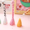 1pcs Creative Giraffe Gel ручка милая 0,5 мм черные чернильные ручки Подарки канцелярские канцелярские принадлежности Офисная школьная школьная школьная поставка