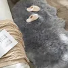 Tapis de laine de fourrure douce pour chambre à coucher tapis de salon moelleux canapé chaise coussin lavable tapis de sol de chevet poilu tapis de chambre à coucher HKD230828