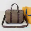 Designer Briefcase Men Women Laptop Bag Handbag with Strap fashion