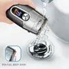 Electric Shavers Surker Shaver For Men Wet Dry Foil Net Hushållsresor Skägg Trimmer USB Waterproof Razor 230828
