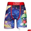 Men'S Pants Mens Customized Clothes Sports Underwear Y Ice Silk Quick Dry Boxers Breathable Shorts Short With Package Branded Male Dro Dh6Qb