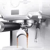 Moedores de café manuais 15 bar máquina italiana de aço inoxidável vapor semiautomático leite bolha espresso fabricante comercial CRM3605 230828