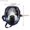 Kleding Chemisch beschermend masker 6800 gasmasker stofmasker verf insecticide sproeier siliconen volgelaatsfilterGasmasker voor laboratoriumlassen HKD230828
