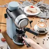 Household Small Coffee Machine Semi-Automatic Espresso Steam Milk Frother High Pressure Extraction