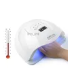 Secadores de unhas Sunx5 Max 90/72/36W Lâmpada LED Secador de unhas 45/36/18 LEDs UV Lâmpada de gelo para secagem de gel polonês Temporizador Auto Sensor Ferramentas de manicure x0828 x0829