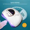 Nagelorter 150W UV LED-nagellampa 51st pärlor kraftfulla naglar torktumlare professionell snabb torkande manikyr pedicure salontool hands fötter dubbel användning x0828