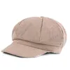 Czapki czapki/scl beret damska ośmiokątna kapelusz artysta kapelusze hats gazeta podróżna chłopiec męski i kobiety słodkie dziewczyny designer cap 56-58 cm czysty kolor otinr