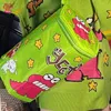 School Bags Kawaii Crayon Shin Chan Plush Bag Cartoon Cute Backpack Top Opening Zipper Shoulder Anime Toys for Girl Birthday Gift 230826