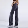 Lu Yoga Womens High-rise широкополосные брюки.