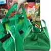 Förvaringspåsar matvagn vagn stormarknad shopping väska livsmedelsbutik grepp vikbar tote miljövänlig återanvändbar