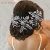 Клипы для волос DZ003 Скуда Скуда Свадебная Тяра Свадебная корона головные уборы.