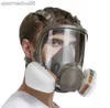 Vêtements de protection 6800 Masque à gaz anti-buée pour respirateur intégral Peinture industrielle Respirateur de pulvérisation Filtre de travail de sécurité Gaz organique HKD230826