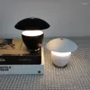 Bordslampor stil dekoration batteridriven liten säng lampa hem dimning led nattljus