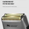 Rasage des rasoirs électriques pour les hommes Foil sec humide Net Net Mémoins Barbe Trimmer USB Razor imperméable 230828