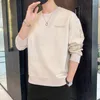 Sweats à capuche pour hommes 2023 Automne Sweat-shirt Mode coréenne Streetwear Anglais Haut à manches longues Hommes Tendance Vêtements Harajuku Pull à capuche