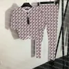 Kobiety z krótkiego rękawu Kobiety projektantki Dwuczęściowe spodnie Summer Oddychające ciasne legginsy stroje w stylu vintage