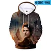 Erkek Hoodies Sandman Hoodie Sweatshirt 3D Street Giyim Kadınlar Erkekler Kış Soğutma 2023 Sakiller