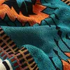 Couvertures Couverture bohème Plaid tapisserie Vintage Boho couvertures loisirs Crochet couverture canapé couverture tricoté fil Camping pique-nique couverture 230828