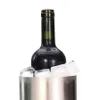 Raffreddatore per vino - Secchiello per il ghiaccio a doppia parete in acciaio inossidabile - Uso multiuso come portautensili da cucina e vaso di fiori HKD230828