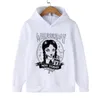 WoWednesday Addams Hoodie Children I Hate People Cartoon Clothes Kid Girl Boy Nevermore Academy Sweatshirt Hoody Baby Casual Top 230828