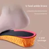 Shoe Parts Accessories 1535cm Invisible Height Increase Insoles Orange EVA Memory Foam Shoes Sole Pad Breathable Comfortable for Men Women Feet Care 230826