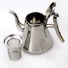 Vattenflaskor 12 L DRIP KETTLE KOFFEKT TEA POT NONSTICK COATION FOAT KRAM STUTLESS STÅLVÄNDIGHACK SWAN NECKT TUN MUNN 230828