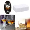 Accessoires de bar Whisky Rocks Boissons au vin Pierres de glace naturelles Ustensiles de bar 6 pièces Cubes refroidisseurs réutilisables Bar de Noël HKD230828