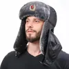 Berets 2023 Зимние советские военные шляпы мужчина.