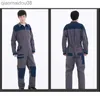 Vêtements de protection Salopette une pièce pour hommes anti-poussière confortable respirant réparation Automobile résistant à l'usure combinaison à manches longues pantalon cargo HKD230826