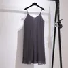 Dresses New 2021 Ladies Summer Plus Size Slip Dress for Women Large Sleeveless Black Camisole Vneck Mini Dress 3xl 4xl 5xl 6xl 7xl