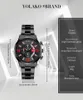 Wristwatches YOLAKO Relogio Masculino Men Watches Luxury Famous Top Brand Men's Fashion Casual Dress Watch Military Quartz Gift