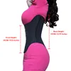 Talia brzucha shaper burvogue Whaping Trener Woman Corsets Kolumbijskie pasy 17 kości lateksowe Trimmer Slim Hourglass Body 230826