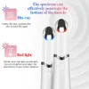 Face Care Devices Mini Electric Eye Massager Vibrator Roller Ionic Anti Ageing Wrinkle Dark Circles Bag Three Color Light Lift Device 230828