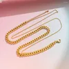 Цепи модные панк -слоистые цепные ожерелье для женщин для женщин винтаж преувеличенные золотые готические обруча металлические украшения клавиля