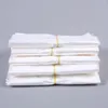 Storage Bags Toyvian White T Shirt With Handle Grade Bag Packaging Supermarket Grocery 100pcsClear Totess