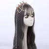 Sun Goddess Angel KC Halo Crown 헤드 피스 골드 퀸 Anna Baroque Pearl Tiara Headband Lolita Collection Gothic Accessories