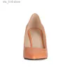 Ladies Dress Woman Colors Spring Wedges Candy MStacchi Elegant Office Casual High Heels Shoes Mujer 10 CM Pumps Big Size 34-45 T230828 870