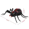 Electric/RC Animals Remote Control Realistic Fake Spider RC Prank Insect Scary Trick Toy X0828