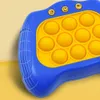 Dekompressionsleksak Pop Quick Push Bubbles Game Console Squeeze Decompression för Kids Boys and Girls Adult Press Anti Stress Sensory Relief Toys 230826