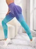 Leggings para mujer Fitness Yoga Leggins Pantalones de mujer Deporte Sin costuras Push Up Legging de cintura alta Medias de botín Ejercicio Ropa de gimnasio 230828